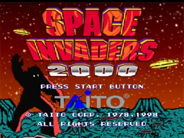 Space Invaders 2000 (JP) screen shot title